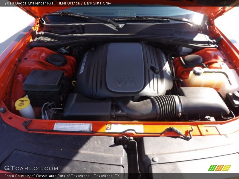 HEMI Orange / Dark Slate Gray 2010 Dodge Challenger R/T
