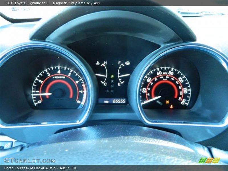 Magnetic Gray Metallic / Ash 2010 Toyota Highlander SE