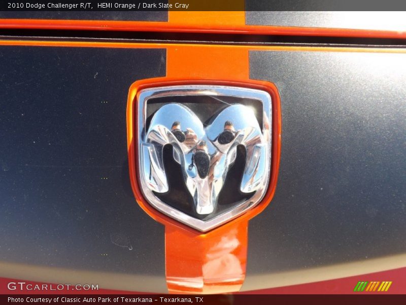 HEMI Orange / Dark Slate Gray 2010 Dodge Challenger R/T