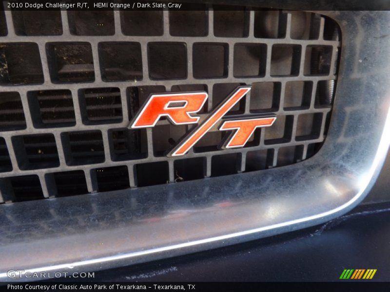 HEMI Orange / Dark Slate Gray 2010 Dodge Challenger R/T