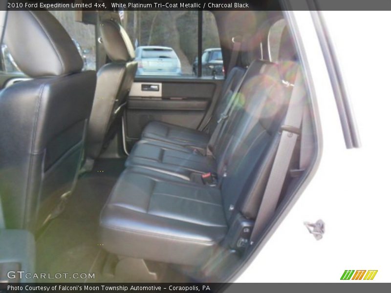 White Platinum Tri-Coat Metallic / Charcoal Black 2010 Ford Expedition Limited 4x4
