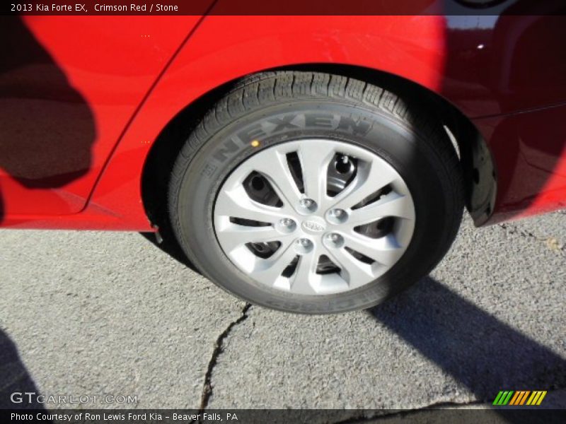 Crimson Red / Stone 2013 Kia Forte EX
