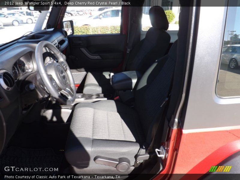 Deep Cherry Red Crystal Pearl / Black 2012 Jeep Wrangler Sport S 4x4