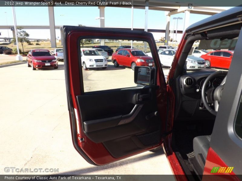 Deep Cherry Red Crystal Pearl / Black 2012 Jeep Wrangler Sport S 4x4