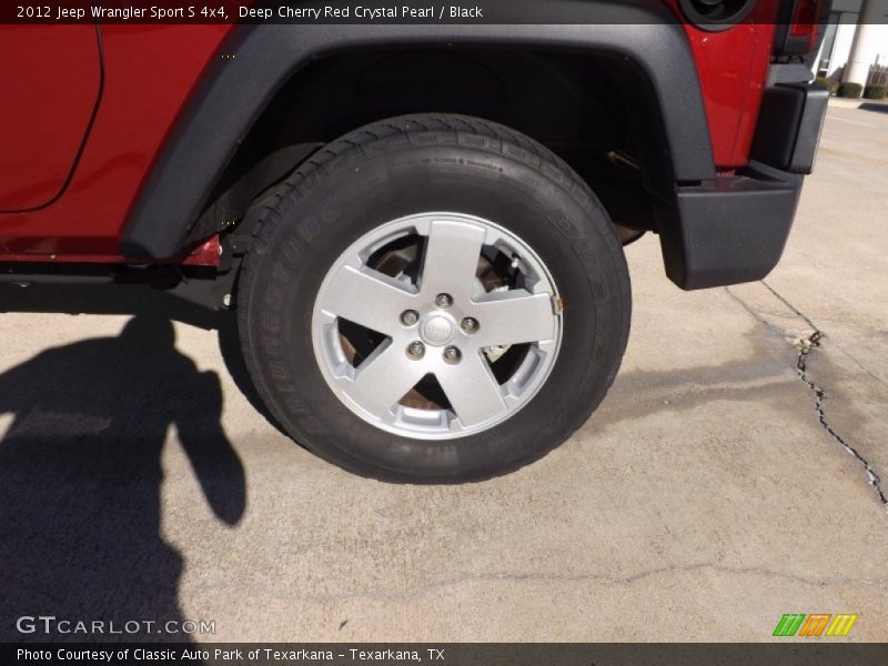 Deep Cherry Red Crystal Pearl / Black 2012 Jeep Wrangler Sport S 4x4