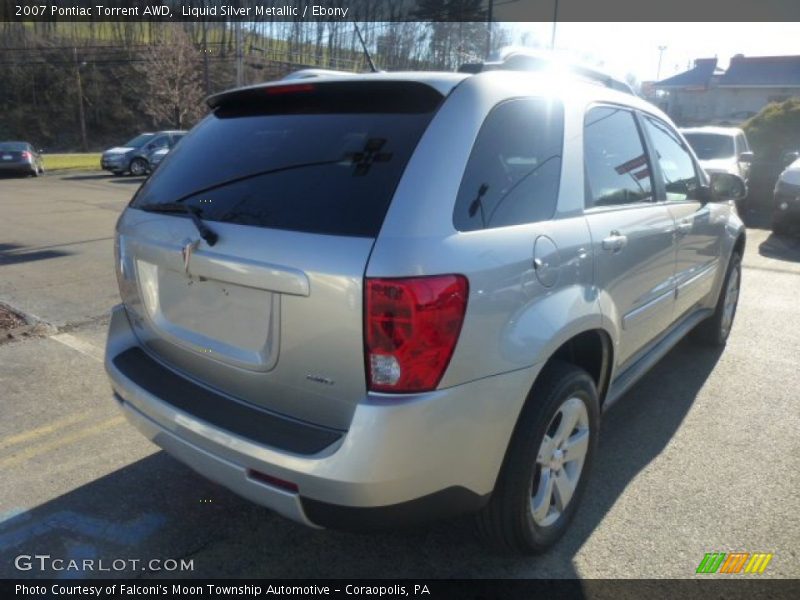 Liquid Silver Metallic / Ebony 2007 Pontiac Torrent AWD
