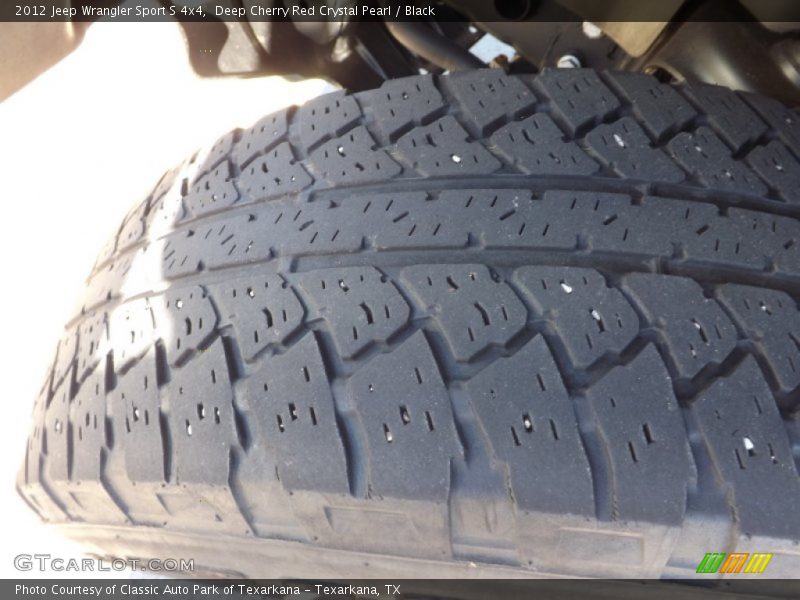 Deep Cherry Red Crystal Pearl / Black 2012 Jeep Wrangler Sport S 4x4