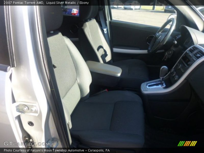 Liquid Silver Metallic / Ebony 2007 Pontiac Torrent AWD