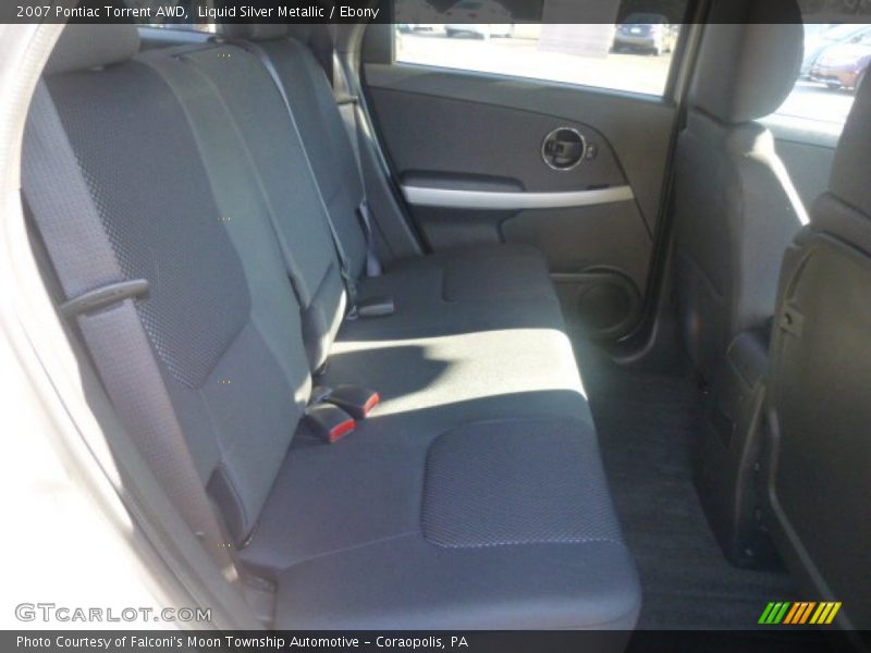 Liquid Silver Metallic / Ebony 2007 Pontiac Torrent AWD
