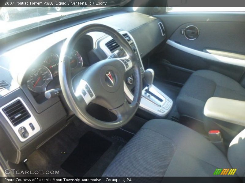 Liquid Silver Metallic / Ebony 2007 Pontiac Torrent AWD