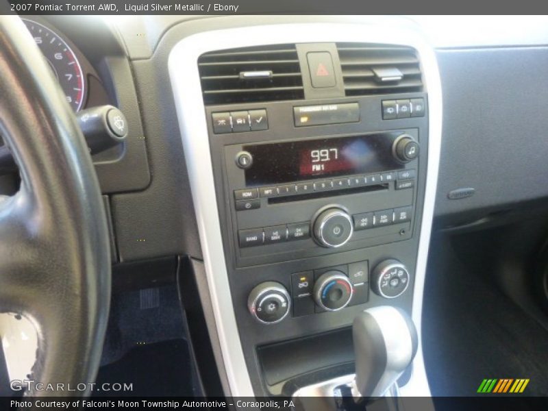 Liquid Silver Metallic / Ebony 2007 Pontiac Torrent AWD
