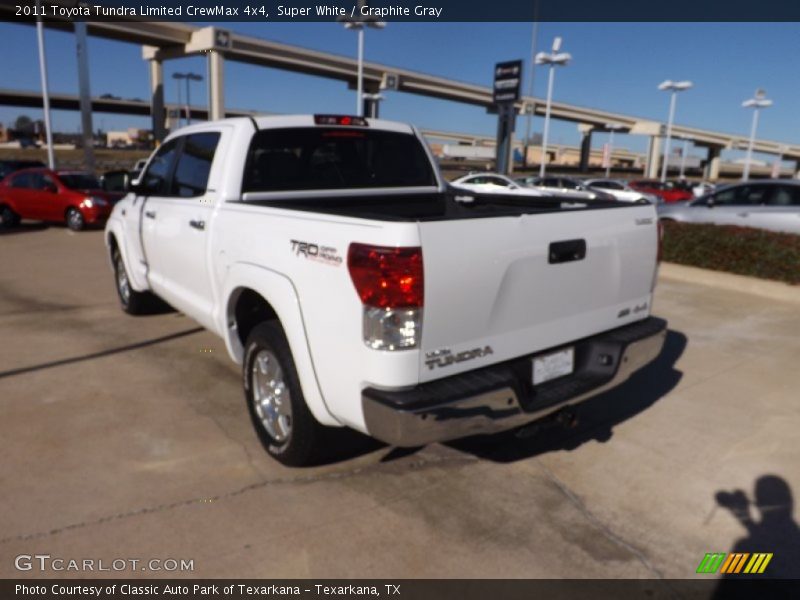 Super White / Graphite Gray 2011 Toyota Tundra Limited CrewMax 4x4