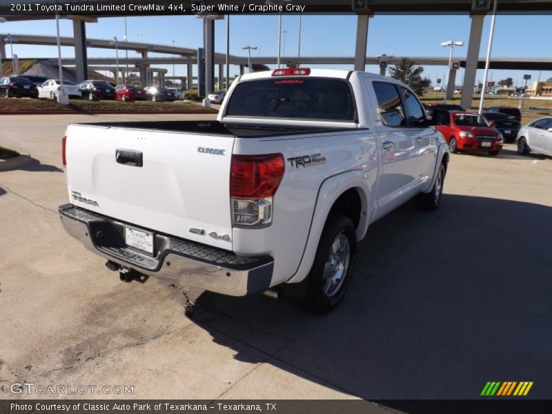 Super White / Graphite Gray 2011 Toyota Tundra Limited CrewMax 4x4