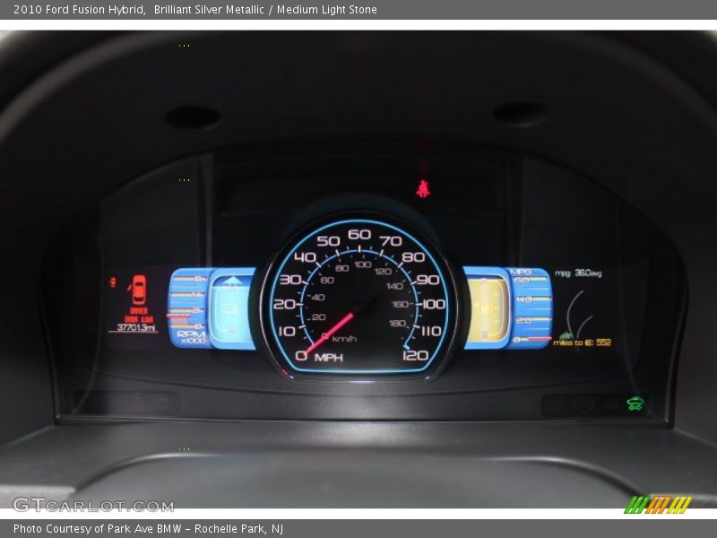 Brilliant Silver Metallic / Medium Light Stone 2010 Ford Fusion Hybrid