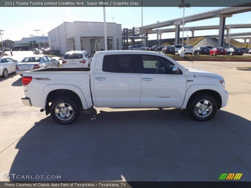 Super White / Graphite Gray 2011 Toyota Tundra Limited CrewMax 4x4