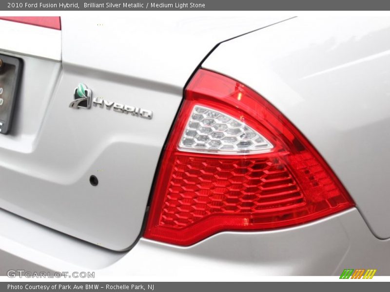Brilliant Silver Metallic / Medium Light Stone 2010 Ford Fusion Hybrid