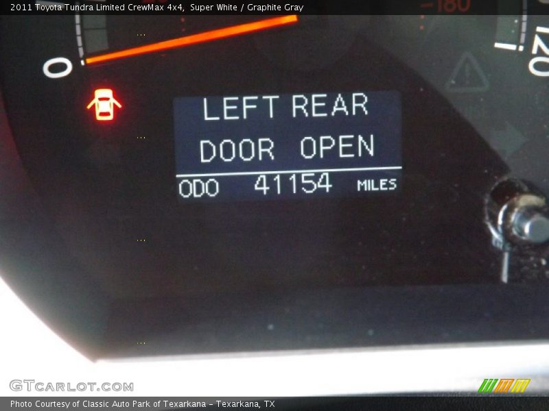 Super White / Graphite Gray 2011 Toyota Tundra Limited CrewMax 4x4