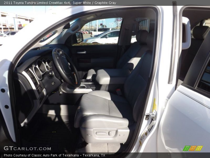 Super White / Graphite Gray 2011 Toyota Tundra Limited CrewMax 4x4
