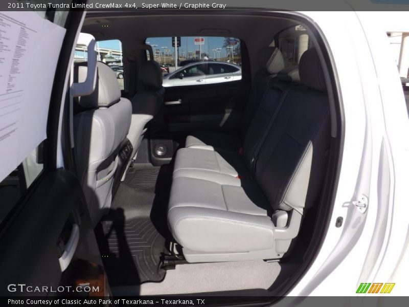 Super White / Graphite Gray 2011 Toyota Tundra Limited CrewMax 4x4