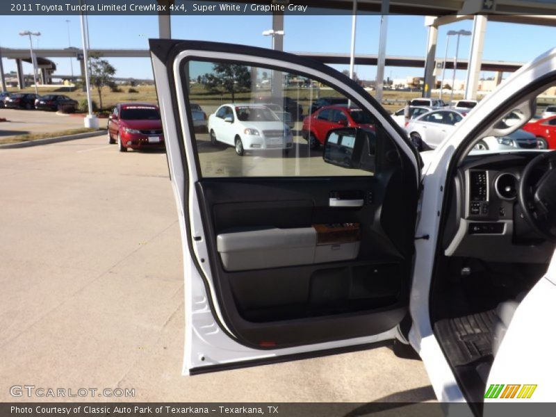 Super White / Graphite Gray 2011 Toyota Tundra Limited CrewMax 4x4