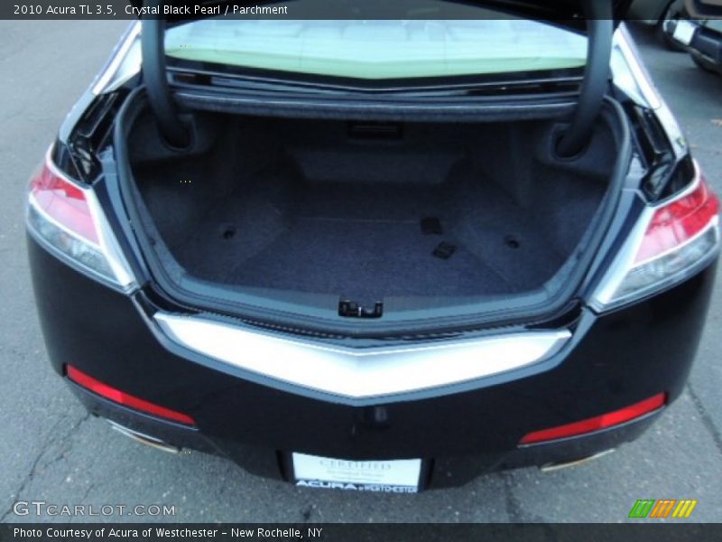 Crystal Black Pearl / Parchment 2010 Acura TL 3.5