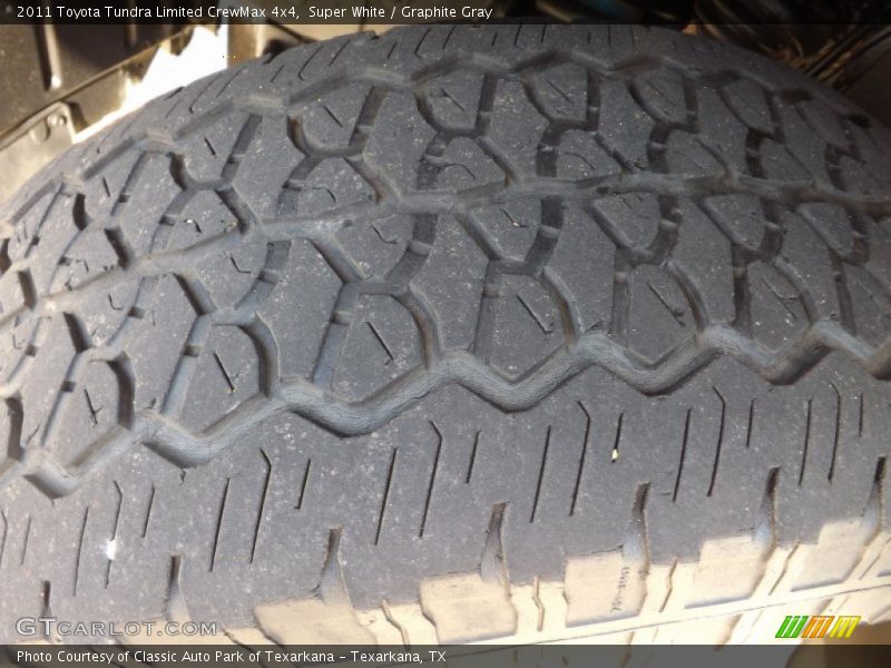 Super White / Graphite Gray 2011 Toyota Tundra Limited CrewMax 4x4
