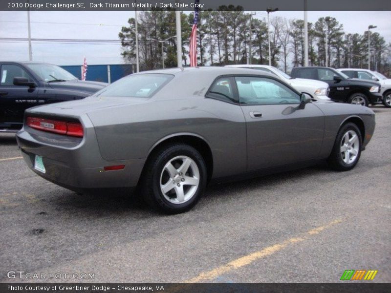 Dark Titanium Metallic / Dark Slate Gray 2010 Dodge Challenger SE