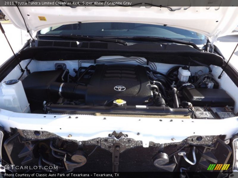 Super White / Graphite Gray 2011 Toyota Tundra Limited CrewMax 4x4