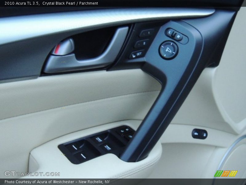 Crystal Black Pearl / Parchment 2010 Acura TL 3.5