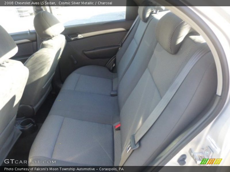 Cosmic Silver Metallic / Charcoal 2008 Chevrolet Aveo LS Sedan