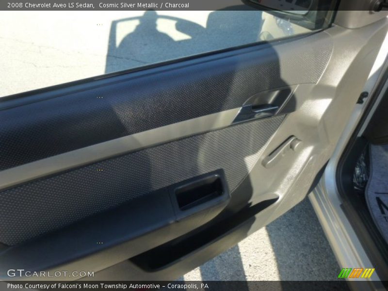 Cosmic Silver Metallic / Charcoal 2008 Chevrolet Aveo LS Sedan