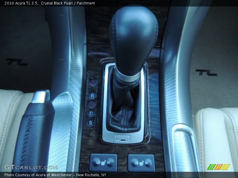 Crystal Black Pearl / Parchment 2010 Acura TL 3.5