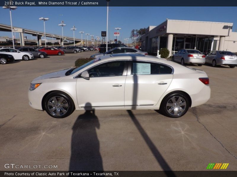 White Diamond Tricoat / Cashmere 2012 Buick Regal