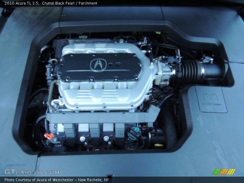 Crystal Black Pearl / Parchment 2010 Acura TL 3.5