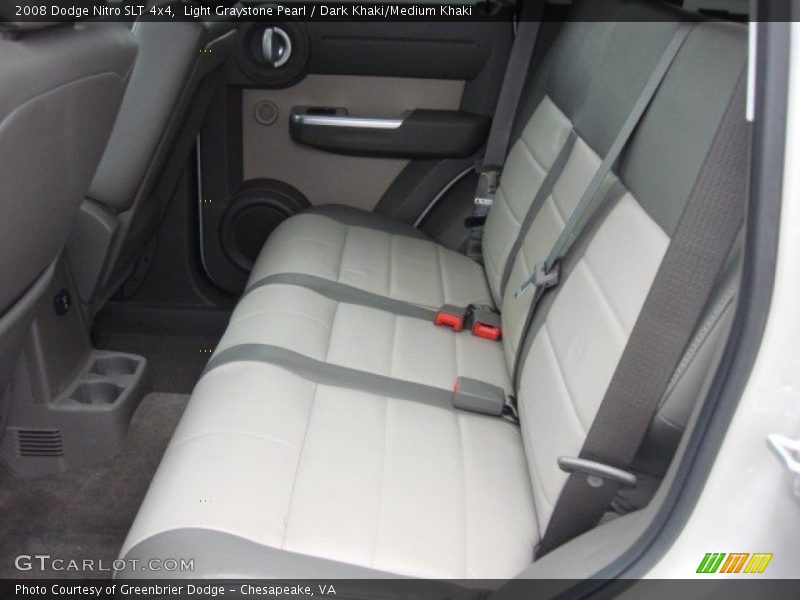 Light Graystone Pearl / Dark Khaki/Medium Khaki 2008 Dodge Nitro SLT 4x4