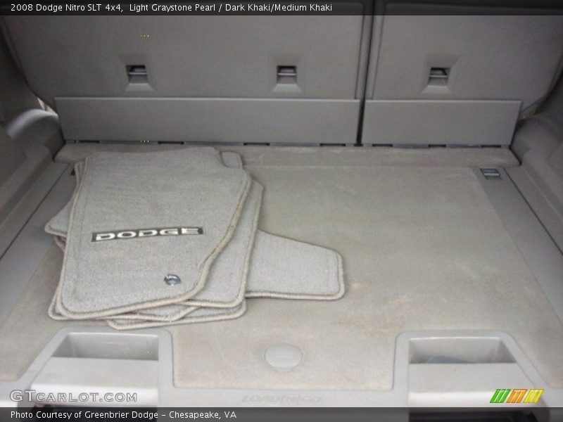Light Graystone Pearl / Dark Khaki/Medium Khaki 2008 Dodge Nitro SLT 4x4