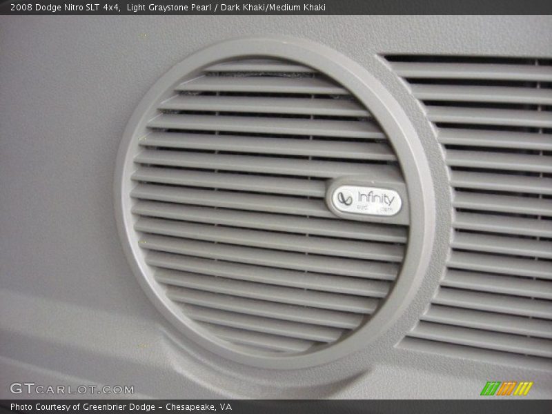 Light Graystone Pearl / Dark Khaki/Medium Khaki 2008 Dodge Nitro SLT 4x4