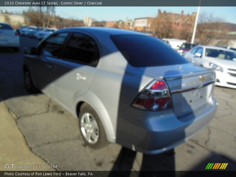 Cosmic Silver / Charcoal 2010 Chevrolet Aveo LT Sedan