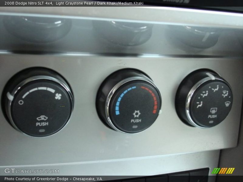 Light Graystone Pearl / Dark Khaki/Medium Khaki 2008 Dodge Nitro SLT 4x4