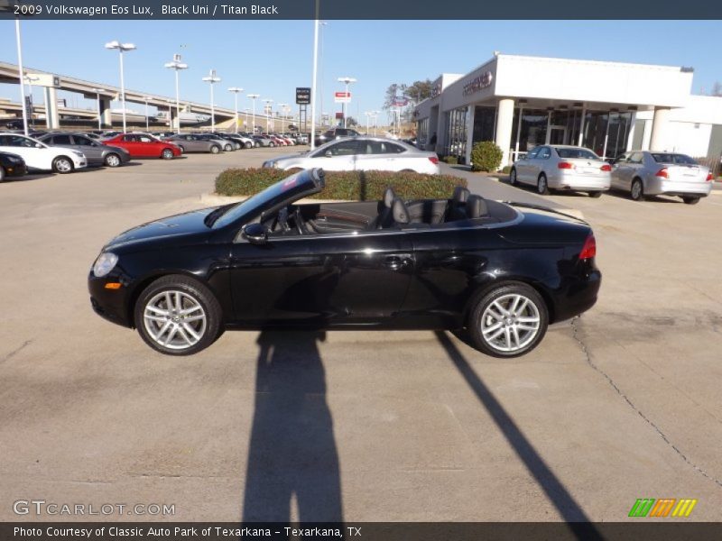 Black Uni / Titan Black 2009 Volkswagen Eos Lux