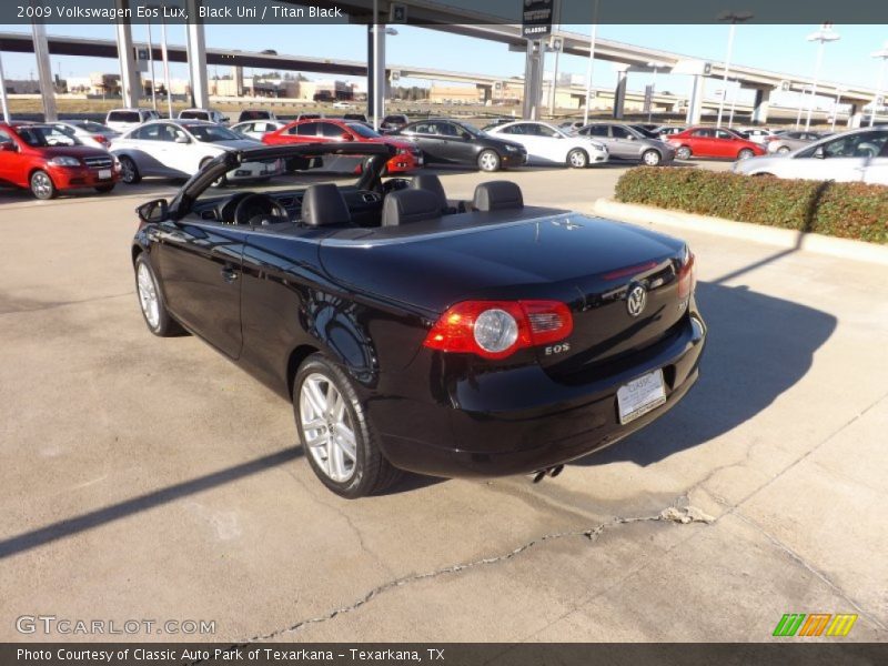 Black Uni / Titan Black 2009 Volkswagen Eos Lux