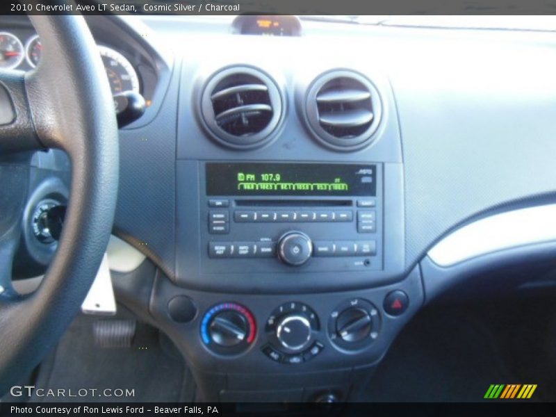 Cosmic Silver / Charcoal 2010 Chevrolet Aveo LT Sedan