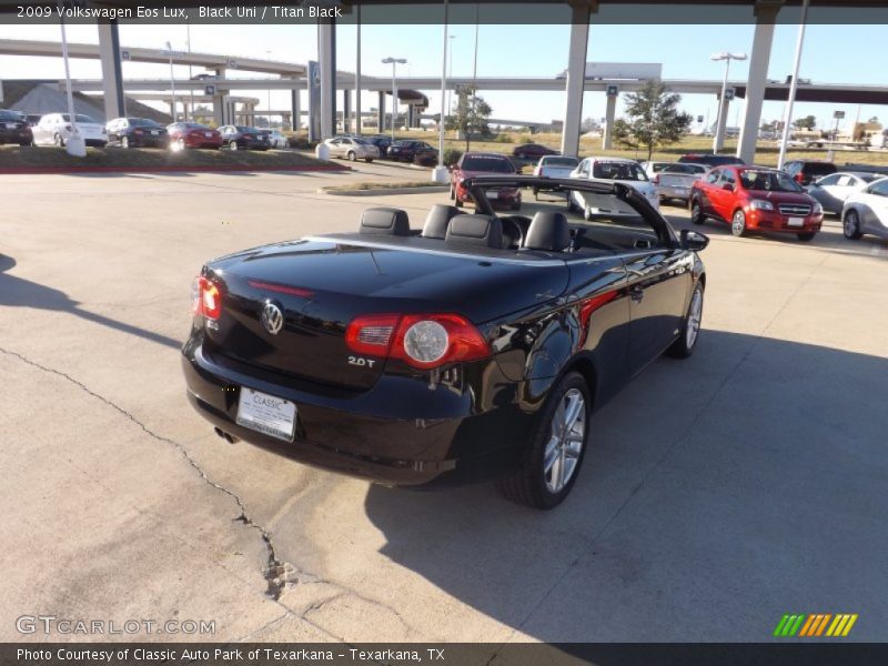 Black Uni / Titan Black 2009 Volkswagen Eos Lux