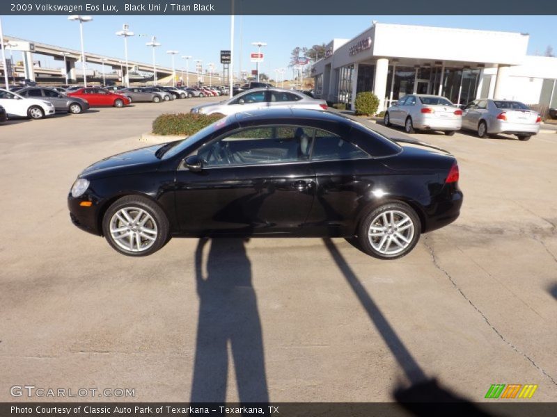 Black Uni / Titan Black 2009 Volkswagen Eos Lux