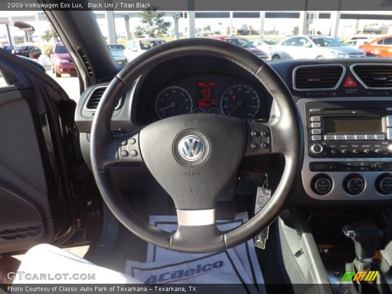 Black Uni / Titan Black 2009 Volkswagen Eos Lux