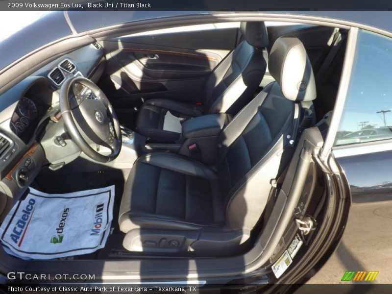 Black Uni / Titan Black 2009 Volkswagen Eos Lux