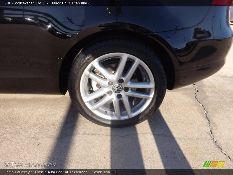 Black Uni / Titan Black 2009 Volkswagen Eos Lux