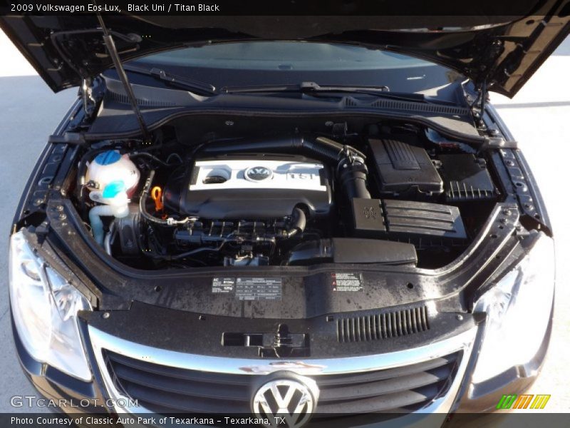Black Uni / Titan Black 2009 Volkswagen Eos Lux