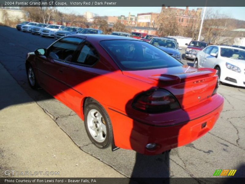 Victory Red / Dark Pewter 2004 Pontiac Grand Am GT Coupe