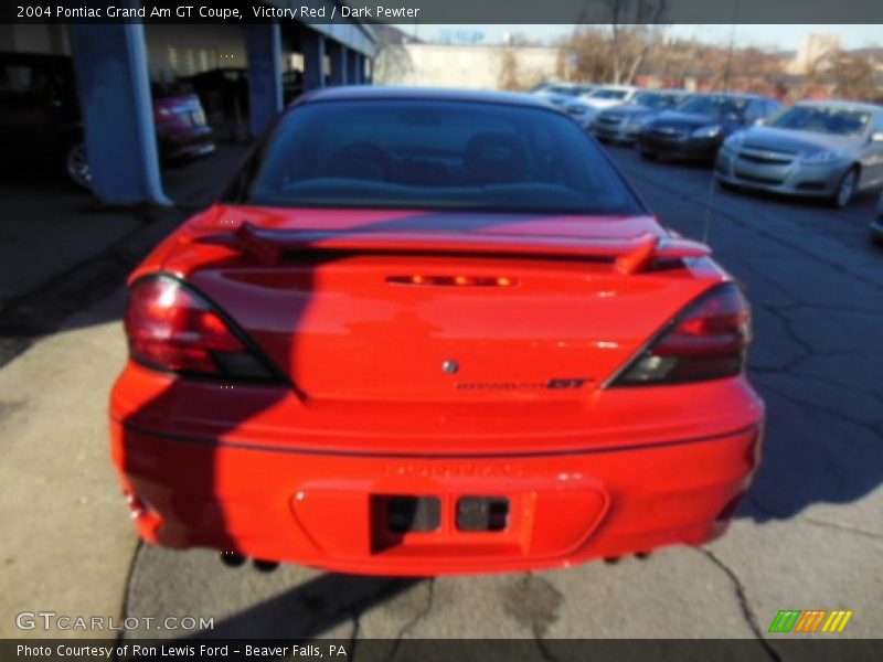 Victory Red / Dark Pewter 2004 Pontiac Grand Am GT Coupe